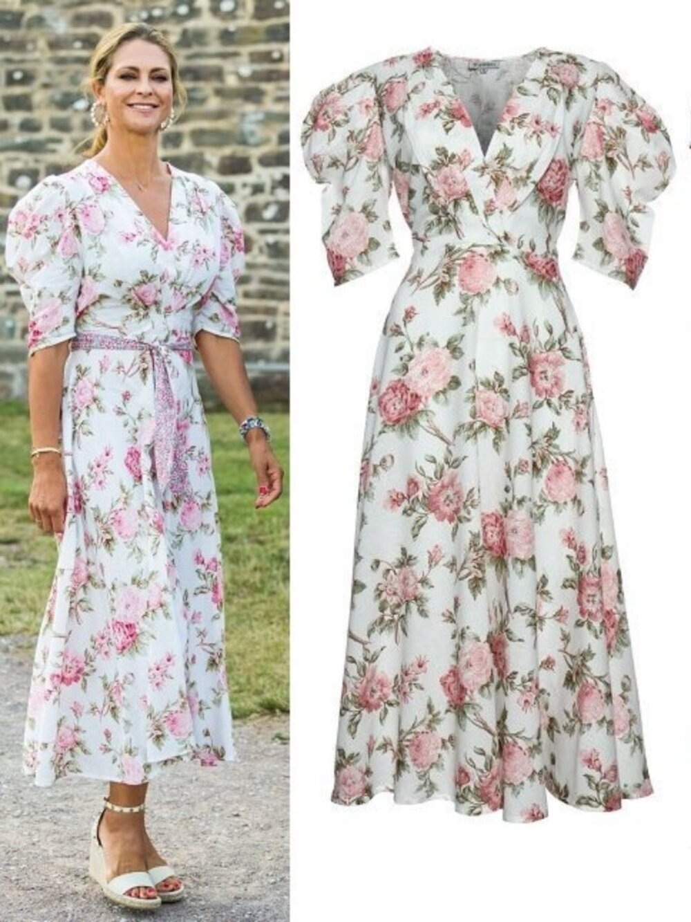 MAISONETTE x D'ASCOLI Hampshire Dress NWT